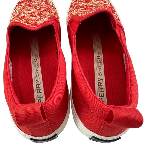 Sperry Crest Strawberry Ice Cream Shortcake Slip-On Sneaker Size 6.5M - Picture 9 of 16